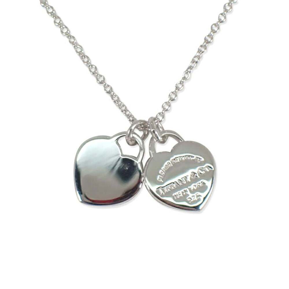 TIFFANY Authentic Silver Heart Necklace - Picture 2 of 10